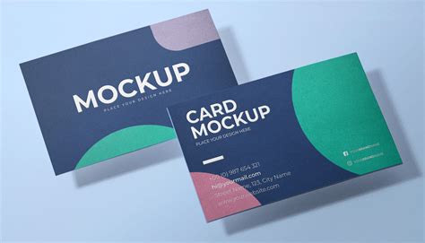 business card mockup free download with smart object|visiting card mockup psd free download.